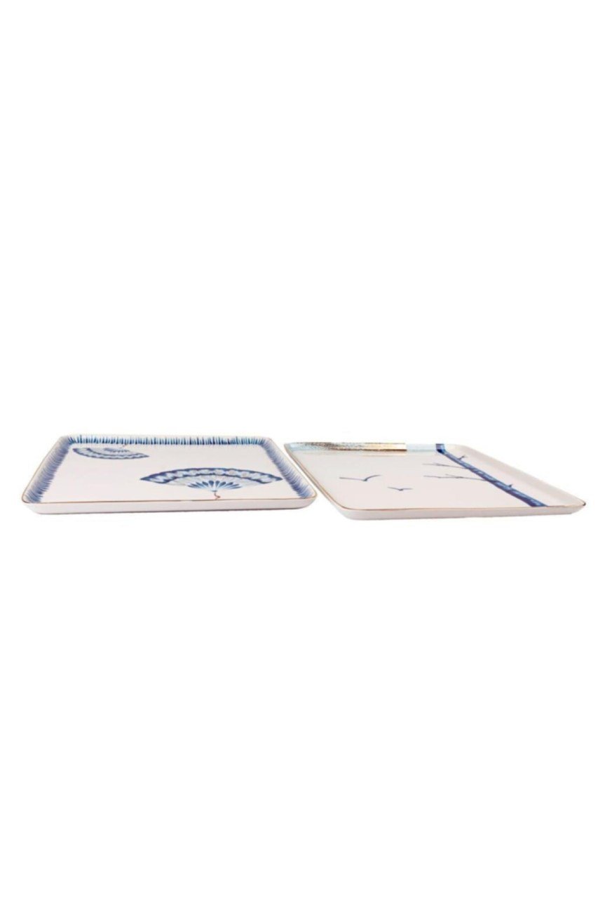 New Grace Kare Servis Tabağı 2li 25cm