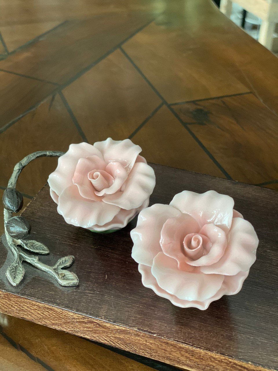 Pink Rose Tuzluk Biberlik Set