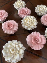 Pink Rose Tuzluk Biberlik Set
