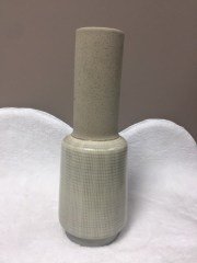 Zücev Earth Dar Ağızlı Büyük Krem Vazo 32 cm