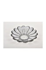 Crystal Dalgalı Gri Kase