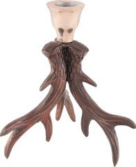 Bronz Boynuz Mumluk 16 cm