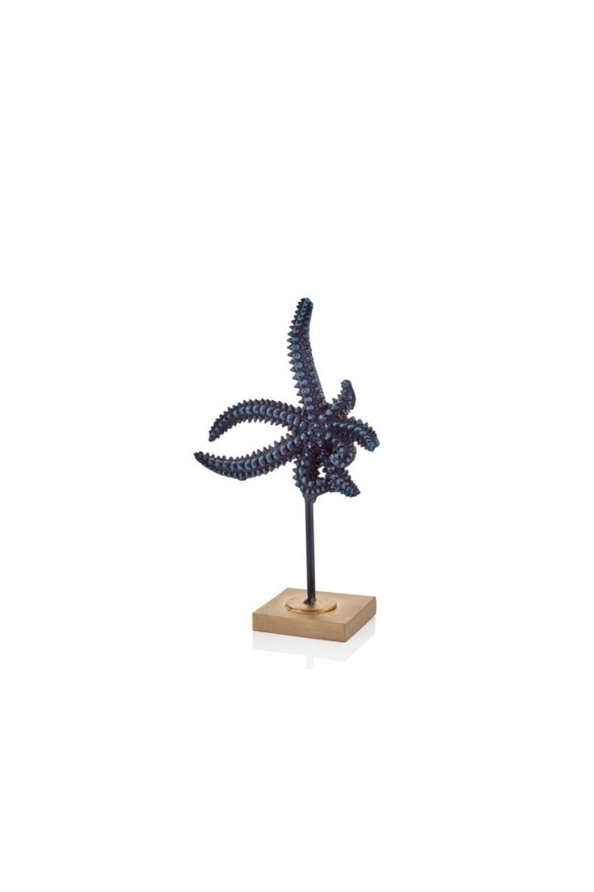 Lacivert Kaideli Deniz Yıldızı Biblo 21 Cm