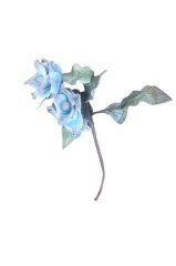 verace çiçeği gri mavi 90 cm yapay çiçek
