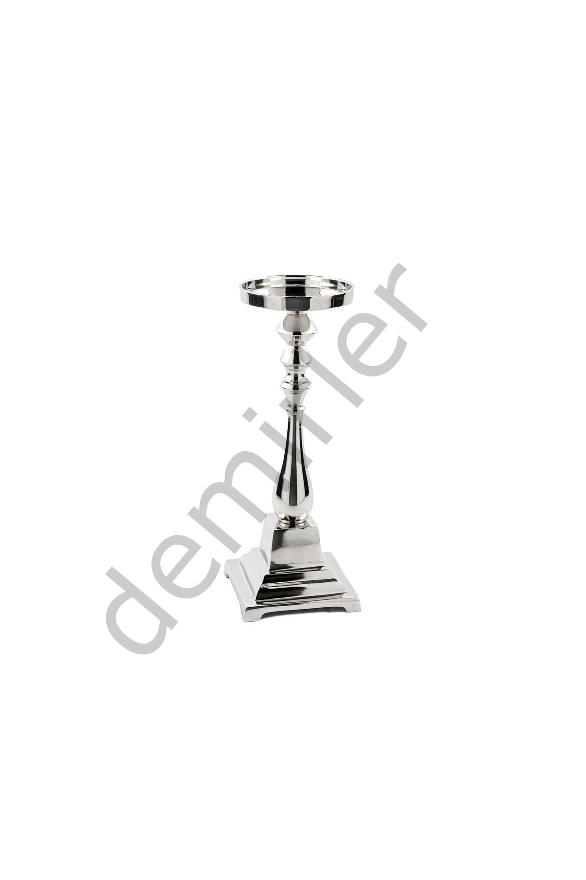 Nikel Mumluk 14x14x39cm