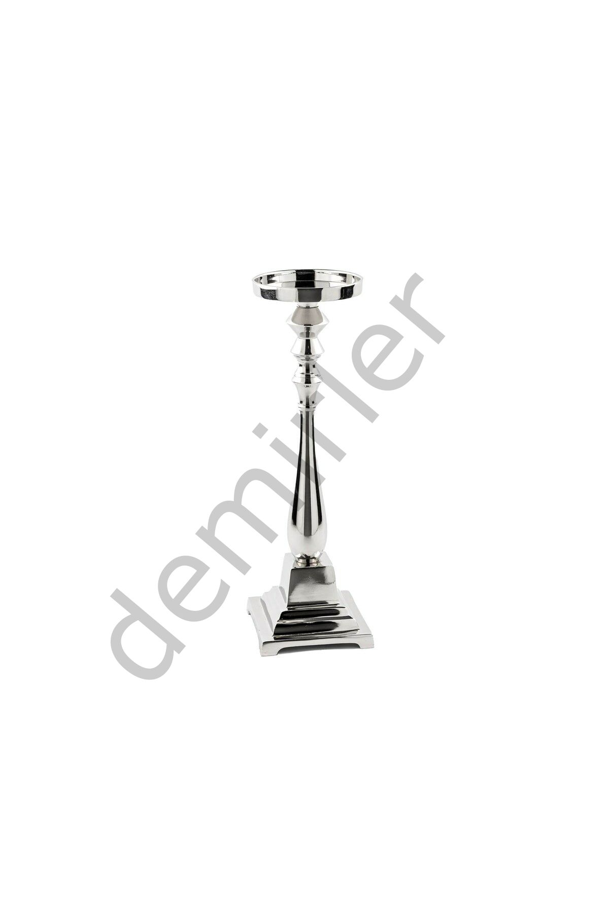 Nikel Mumluk 14x14x46cm