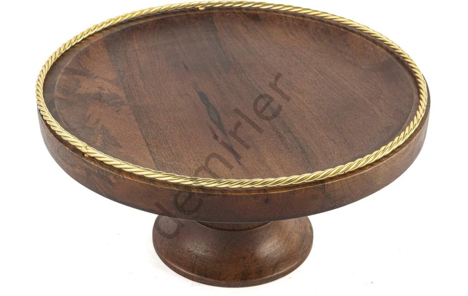 Mikasa Moor Gold Ahşap Kek Standı 30 x 16 cm