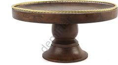 Mikasa Moor Gold Ahşap Kek Standı 30 x 16 cm