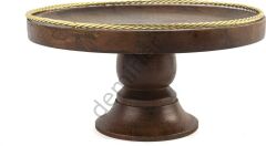 Mikasa Moor Gold Ahşap Kek Standı 30 x 16 cm