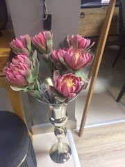 büyük zambak pembe 78 cm