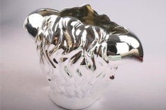 Lamedore Angelata Gümüş Face Vazo/dekor 28CM