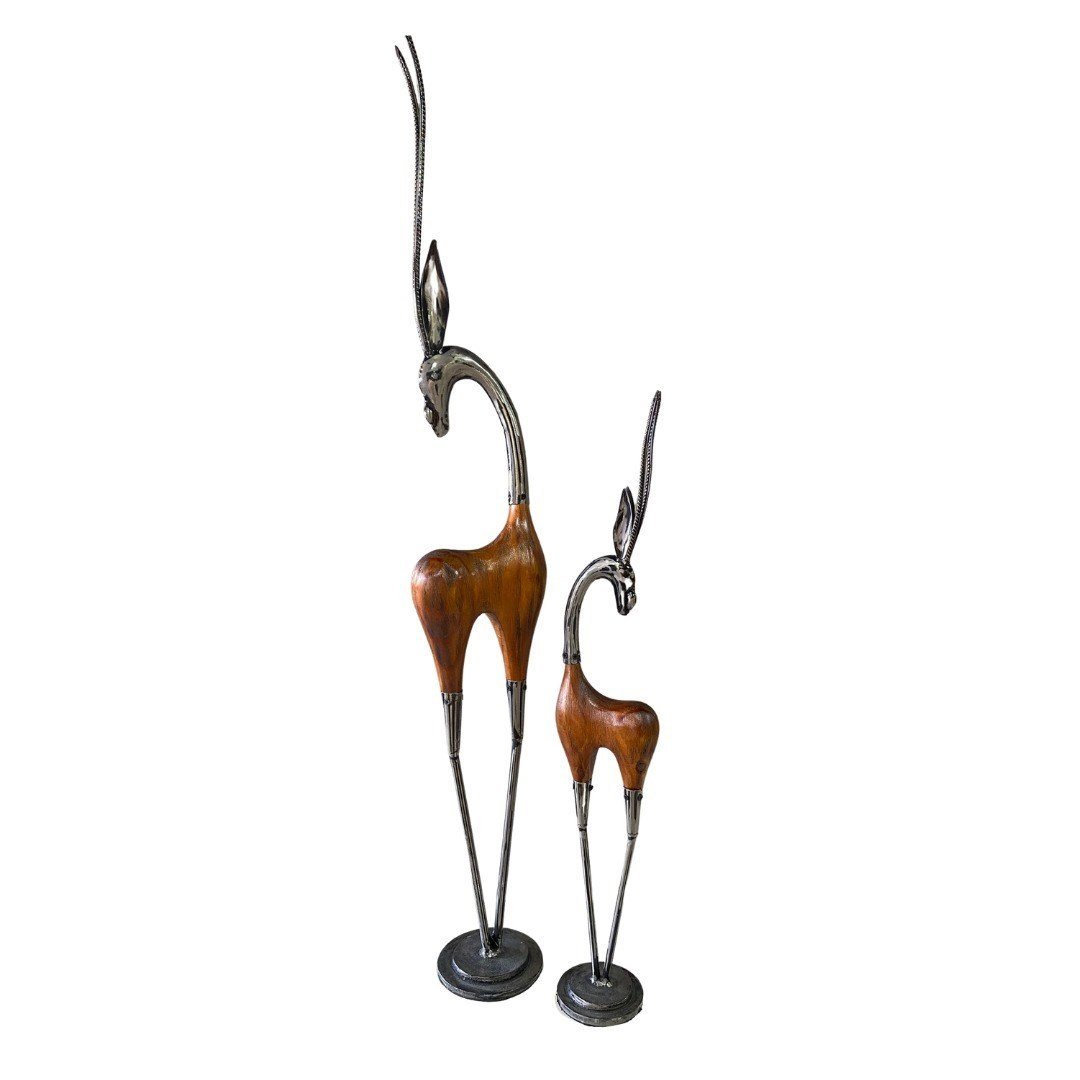 GAZELLA STATUES 2 Lİ SET