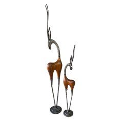 GAZELLA STATUES 2 Lİ SET