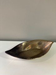 BRONZ ALTIN KAYIK TABAK KÜÇÜK