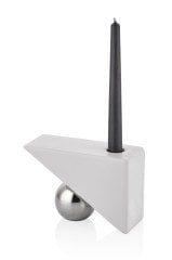 Elıte Deco Planet Beyaz Mumluk 14*6*9 cm