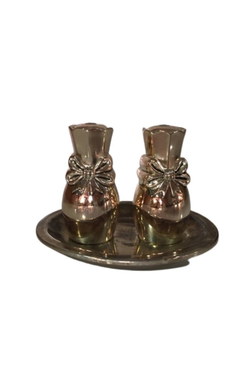 Cary sılver tuzluk biberlik set