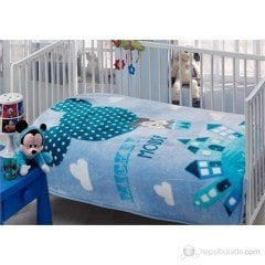 Taç Disney Mickey Mouse Balloon Bebek Lisanslı Battaniye 100X200