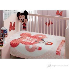 Taç Disney Minnie Mouse Balloon Bebek Lisanslı Battaniye 1