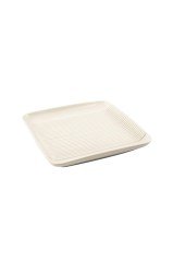Beyaz Porselen Pasta Tabağı 18cm