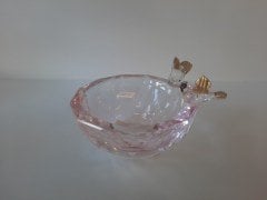 KRİSTAL KUŞLU PEMBE LOKUMLUK