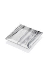 Mermer Görünümlü 4lü Pasta Tabağı 18 Cm