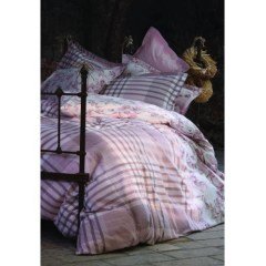 KARACA HOME MERLIN TOZ PEMBE TEK KİŞİLİK NEVRESİM TAKIMI
