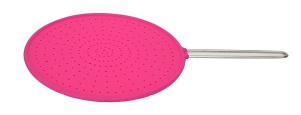 Silikon pembe yağ sıçratmaz 28 cm