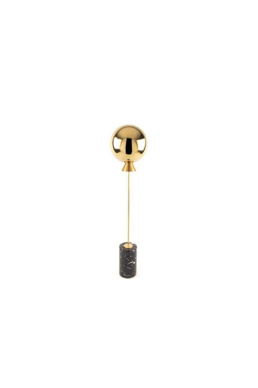 Gold Balon Obje 8x66 Cm