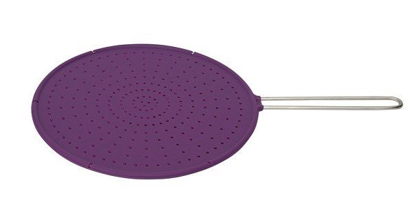 Silikon mor yağ sıçratmaz 28 cm