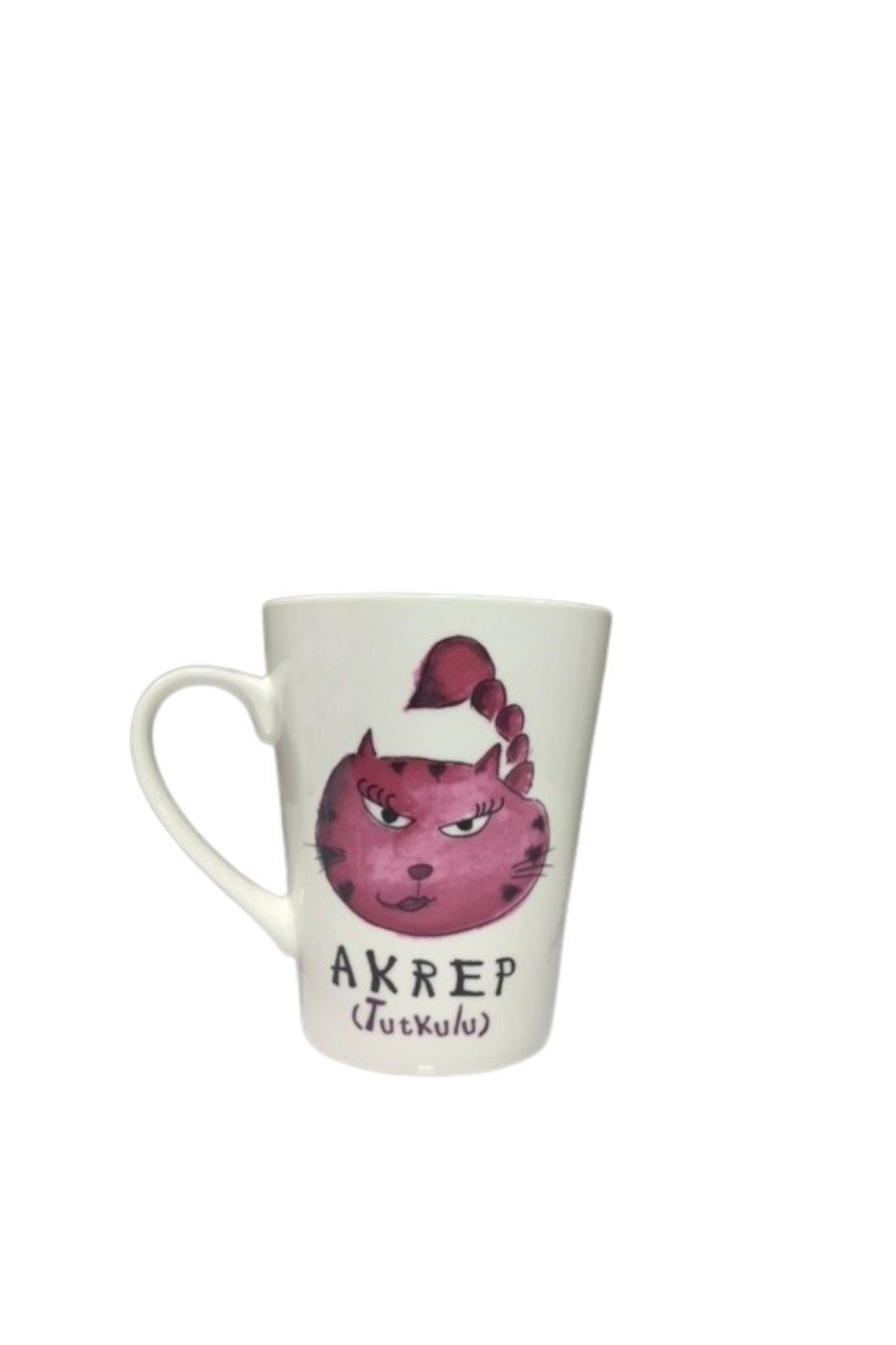 New bone china akrep burcu kupa