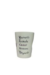 New bone china akrep burcu kupa