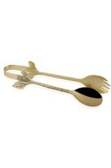 La Medore Julien Dal Desen 22 Cm Yemek Maşası Gold