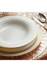 Golden Paisley Royal Bone China Yemek Takımı 12 Kişilik  88 parça