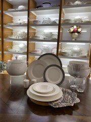 CEMİLE XAIVER  68 PARÇA Royal Bone China Yemek Takımı 12 kİŞİLİK