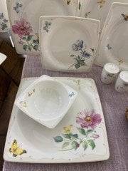 Royal Fine China 68 Parça SPRING SYMPHONY 12 Kişilik Yemek Takımı