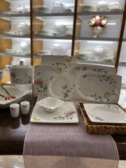 Royal Fine China 68 Parça SPRING SYMPHONY 12 Kişilik Yemek Takımı