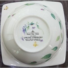 Royal Fine China 68 Parça SPRING SYMPHONY 12 Kişilik Yemek Takımı