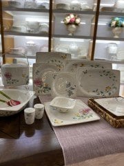 Royal Fine China 68 Parça SPRING SYMPHONY 12 Kişilik Yemek Takımı