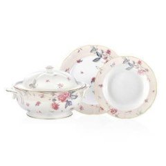Venüs 12 Kişilik 90 Parça Royal Bone China Yemek Takımı