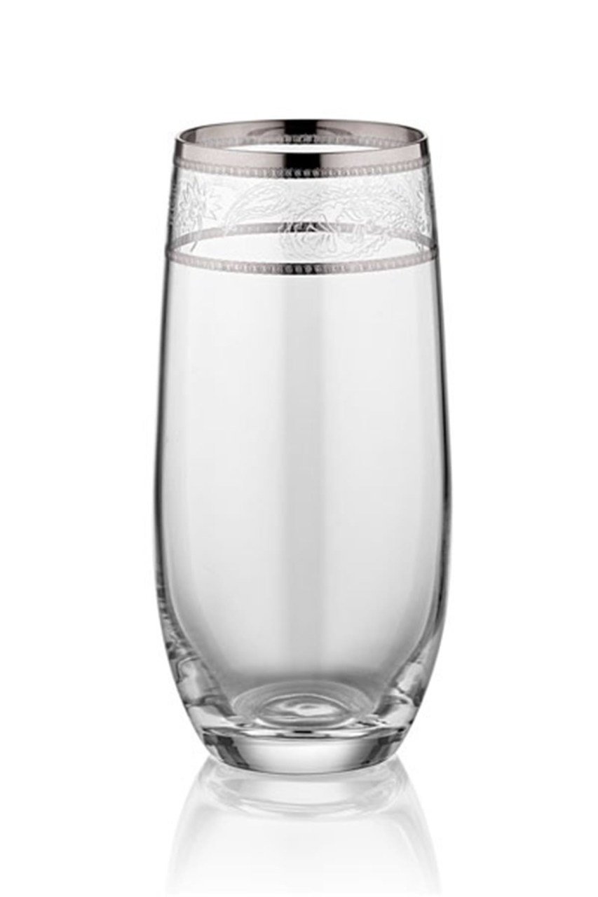 Silver Paisley 6'Lı Meşrubat Bardağı 1Mn-Q8132-350