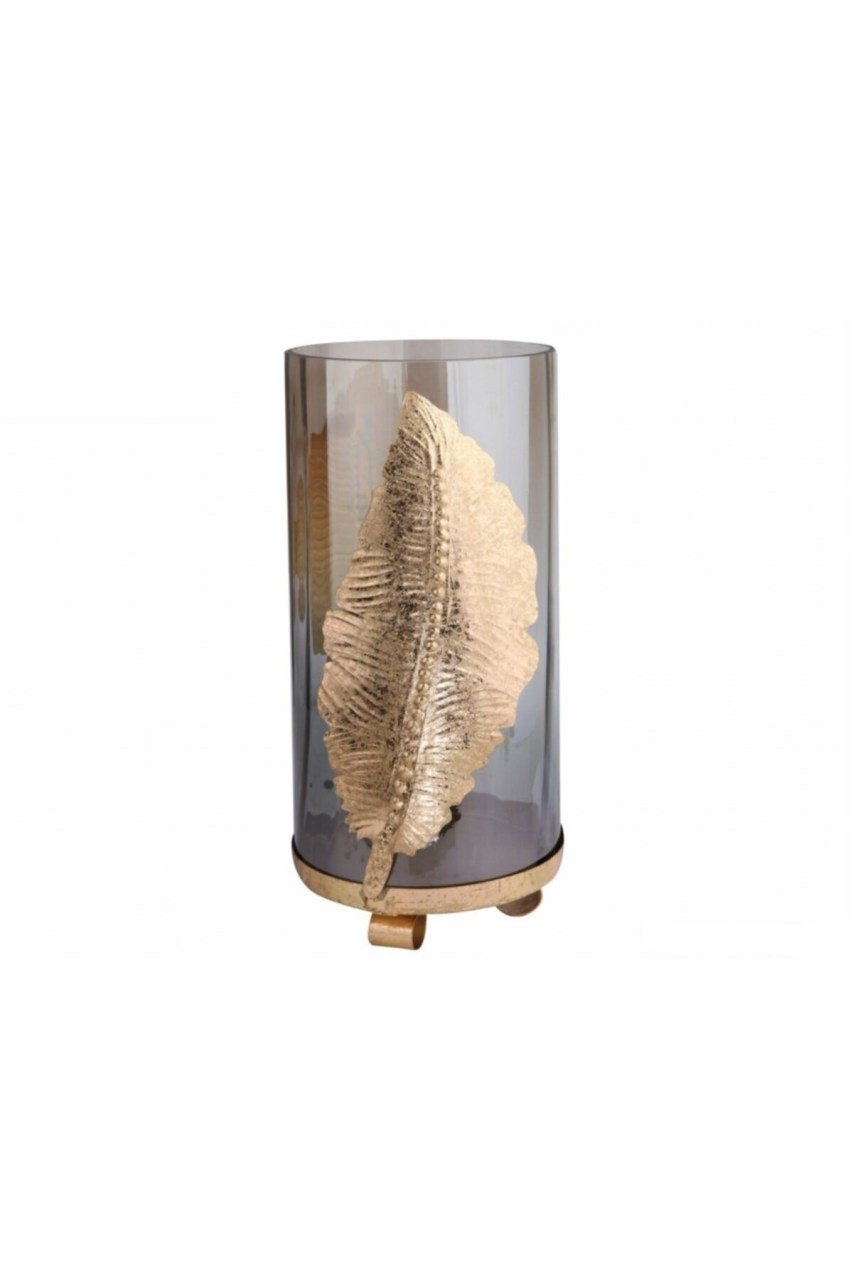Yuvarlak Ayaklı Şamdan Golden 29 Cm