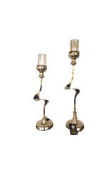ZHD454 54 CM ALTIN RENGİ MUMLUK
