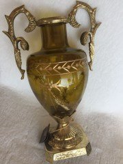 BAKIR KULPLU YEŞİL OBJE