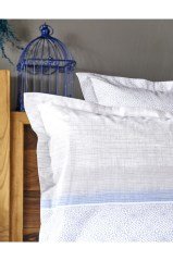 Çift Kişilik Lapis Indigo Nevresim ve Battaniye Seti