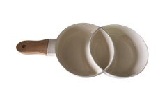 Krem 2li Porselen Servis Tabağı 14x31 cm