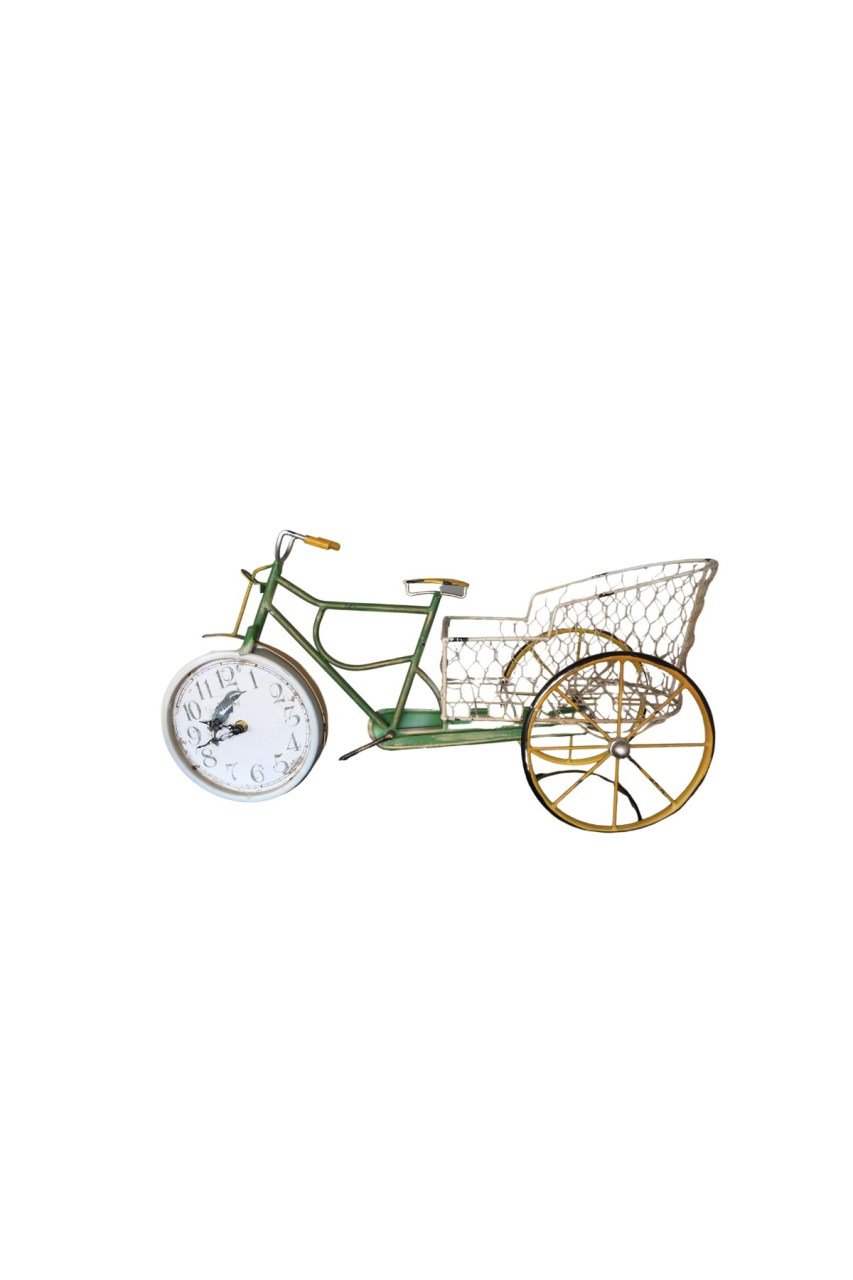 Metal Yeşil Bisiklet Saat 54 cm