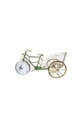 Metal Yeşil Bisiklet Saat 54 cm