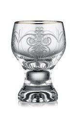 Helen Platinum Kahve Yanı Ayaklı Su Bardağı 1Mn-Q8049-150A