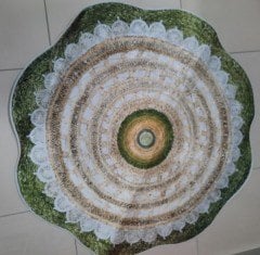 Yuvarlak Kaymaz Halı  120*120