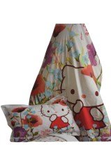 HELLO KITTIY SPRING GENÇ  TEK KİŞİLİK NEVRESİM TAKIMI